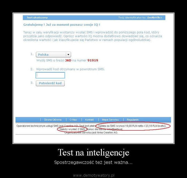 Test na inteligencje – Spostrzegawczość też jest ważna...  