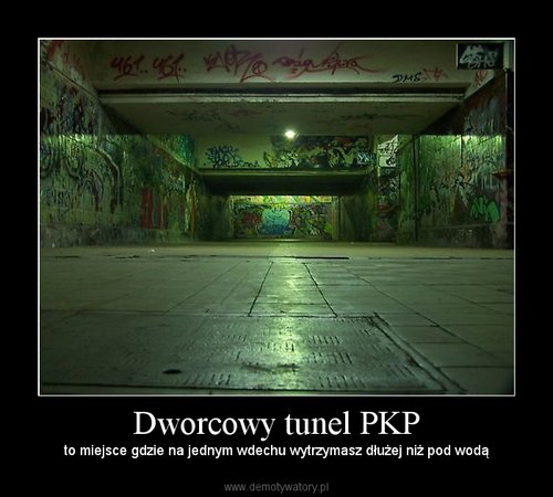 Dworcowy tunel PKP