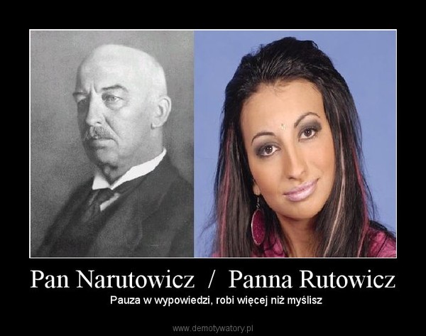 Pan Narutowicz  /  Panna Rutowicz