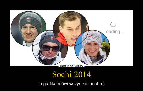 Sochi 2014 – ta grafika mówi wszystko...(c.d.n.) 