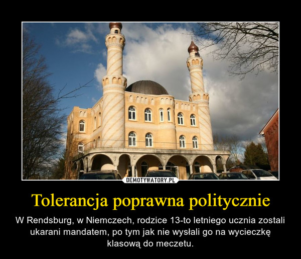 Tolerancja poprawna politycznie
