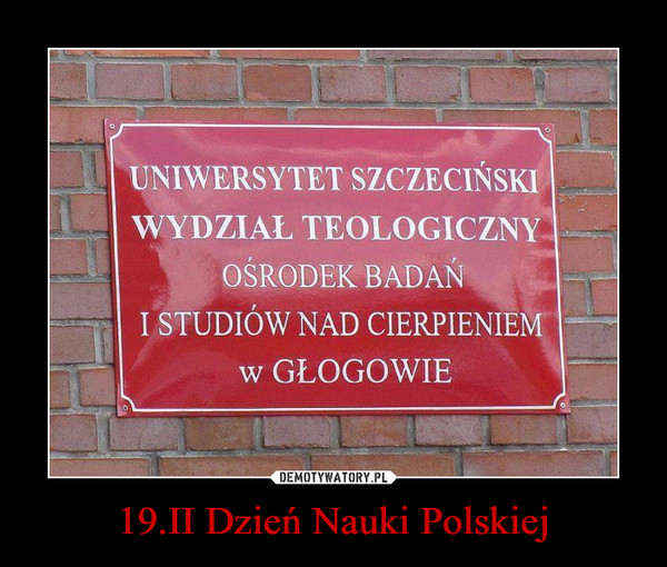 19.II Dzień Nauki Polskiej