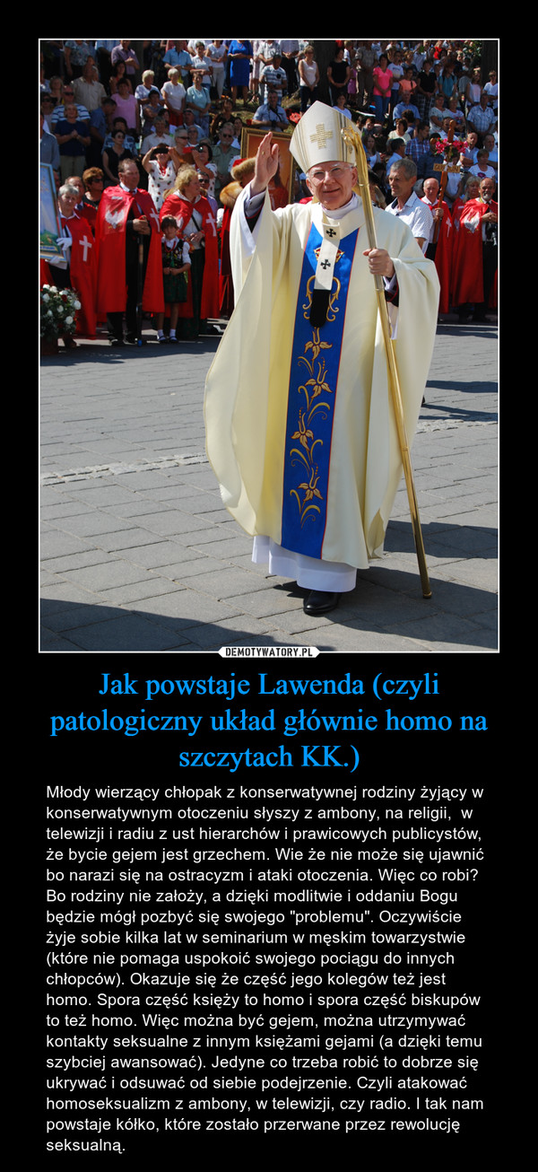 Jak powstaje Lawenda (czyli patologiczny układ głównie homo na szczytach KK.)