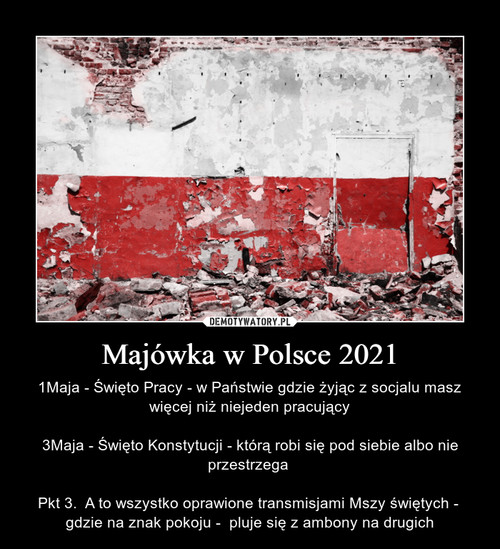 Majówka w Polsce 2021