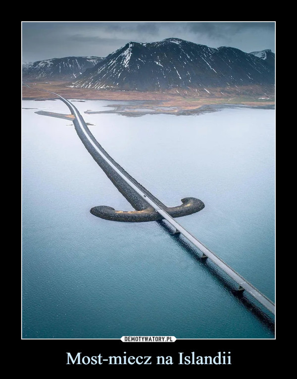 Most-miecz na Islandii