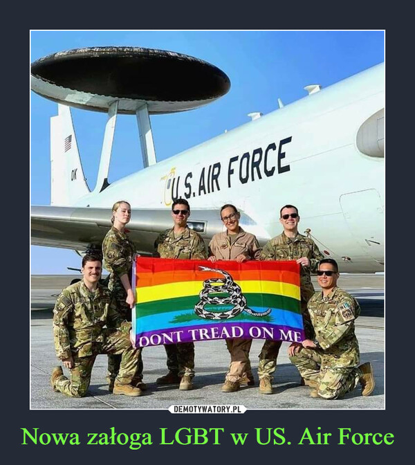 Nowa załoga LGBT w US. Air Force –  