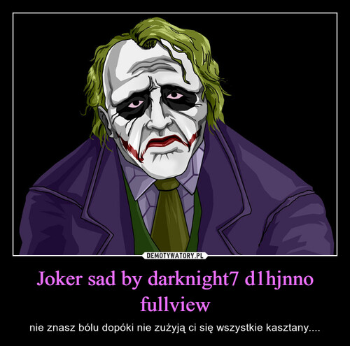 Joker sad by darknight7 d1hjnno fullview