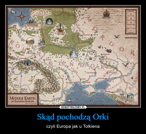 Skąd pochodzą Orki