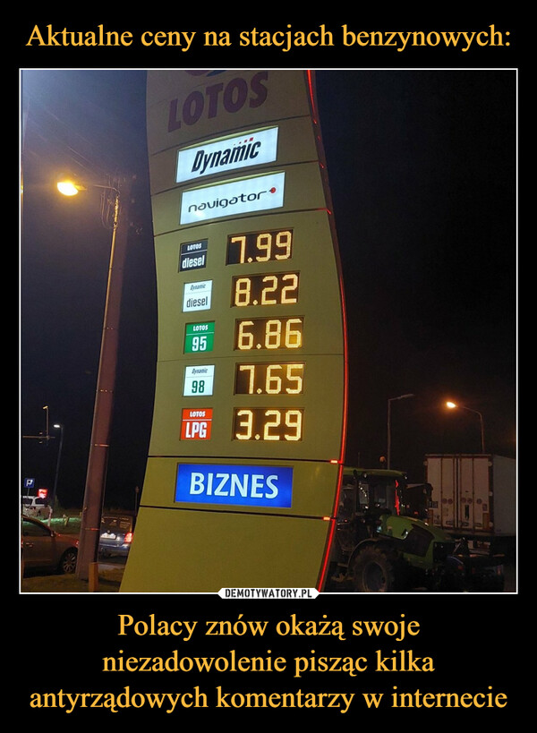 Aktualne ceny na stacjach benzynowych: Polacy znów okażą swoje niezadowolenie pisząc kilka antyrządowych komentarzy w internecie