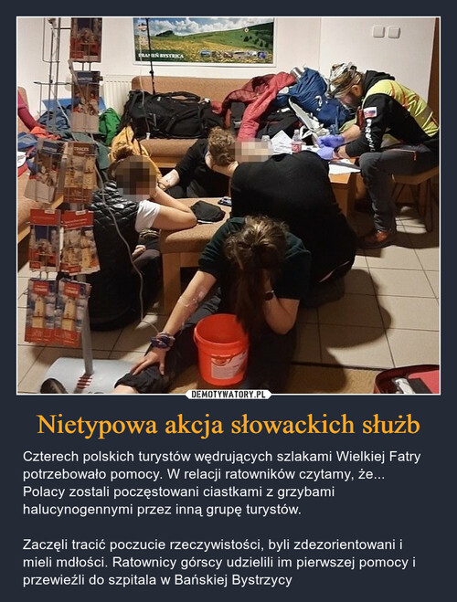 Nietypowa akcja słowackich służb