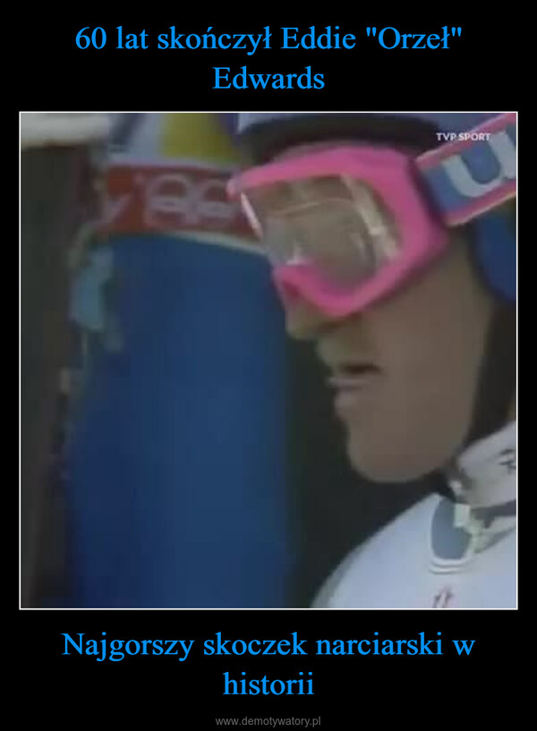 Najgorszy skoczek narciarski w historii –  20TVP SPORT