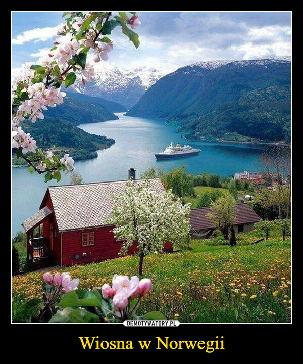 Wiosna w Norwegii –  